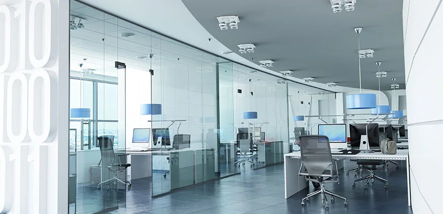 office glass in Southwest Calgary